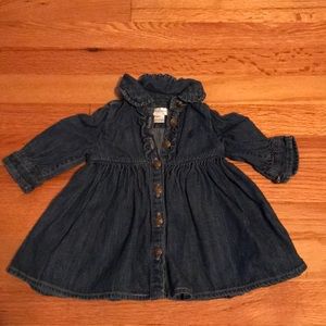 💕Cutest Ralph Lauren Denim Dress Size 3mo!💕